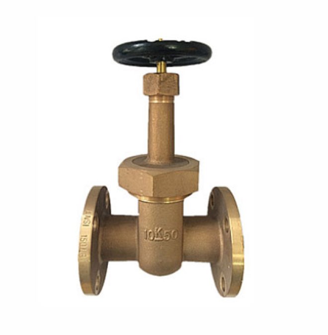 JIS 10K Bronze Flanged Gate Valves