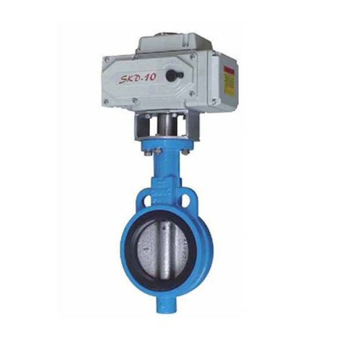 Electric Actuated Wafer Butterfly Valve